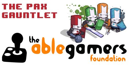 PAX Gauntlet charity benefits Able Gamers