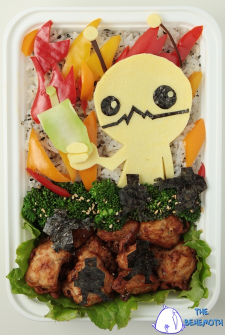 Anna The Red's Alien Hominid Bento