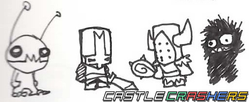 Castle crashers, Character design, Characters inspiration drawing