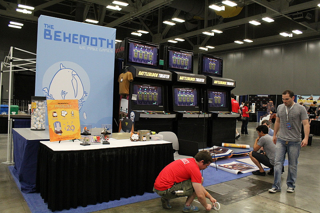 Our first RTX booth in 2013