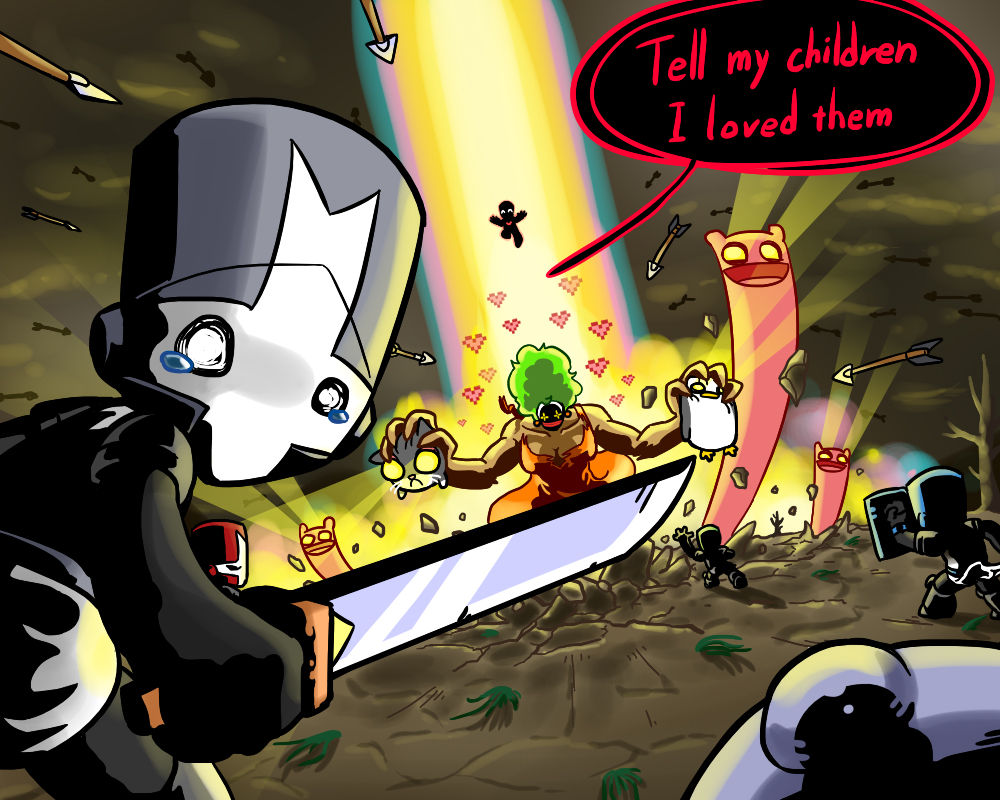 castle crashers fan art