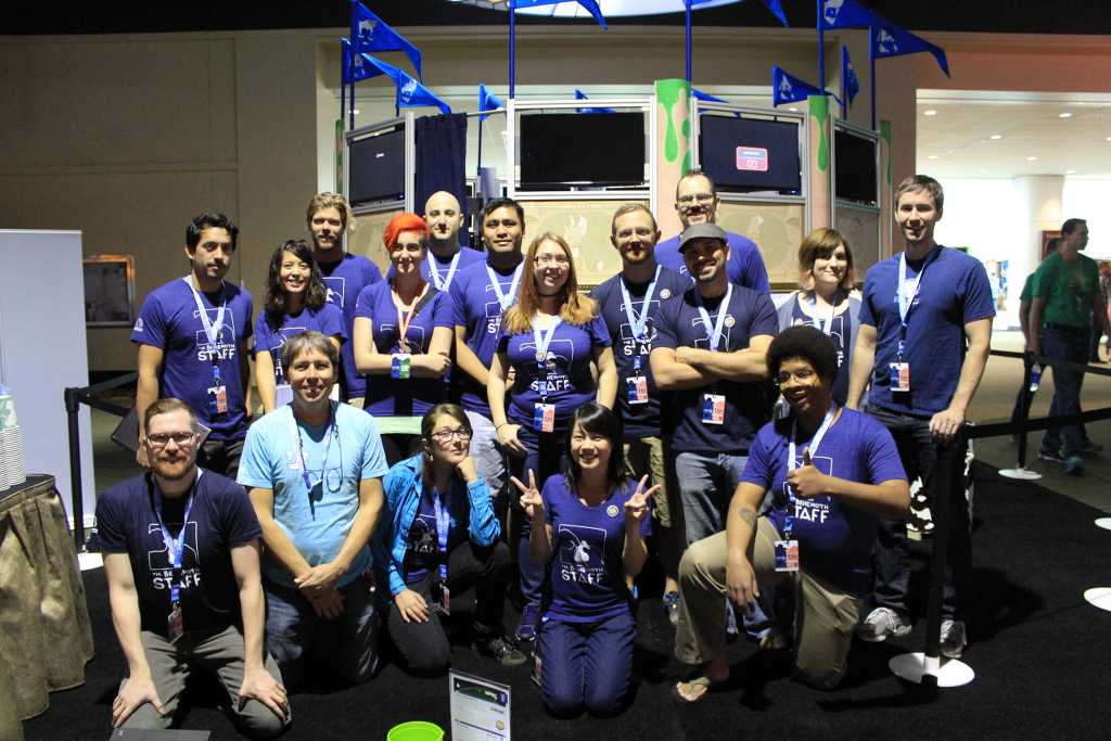 Our team at PAX Prime 2015