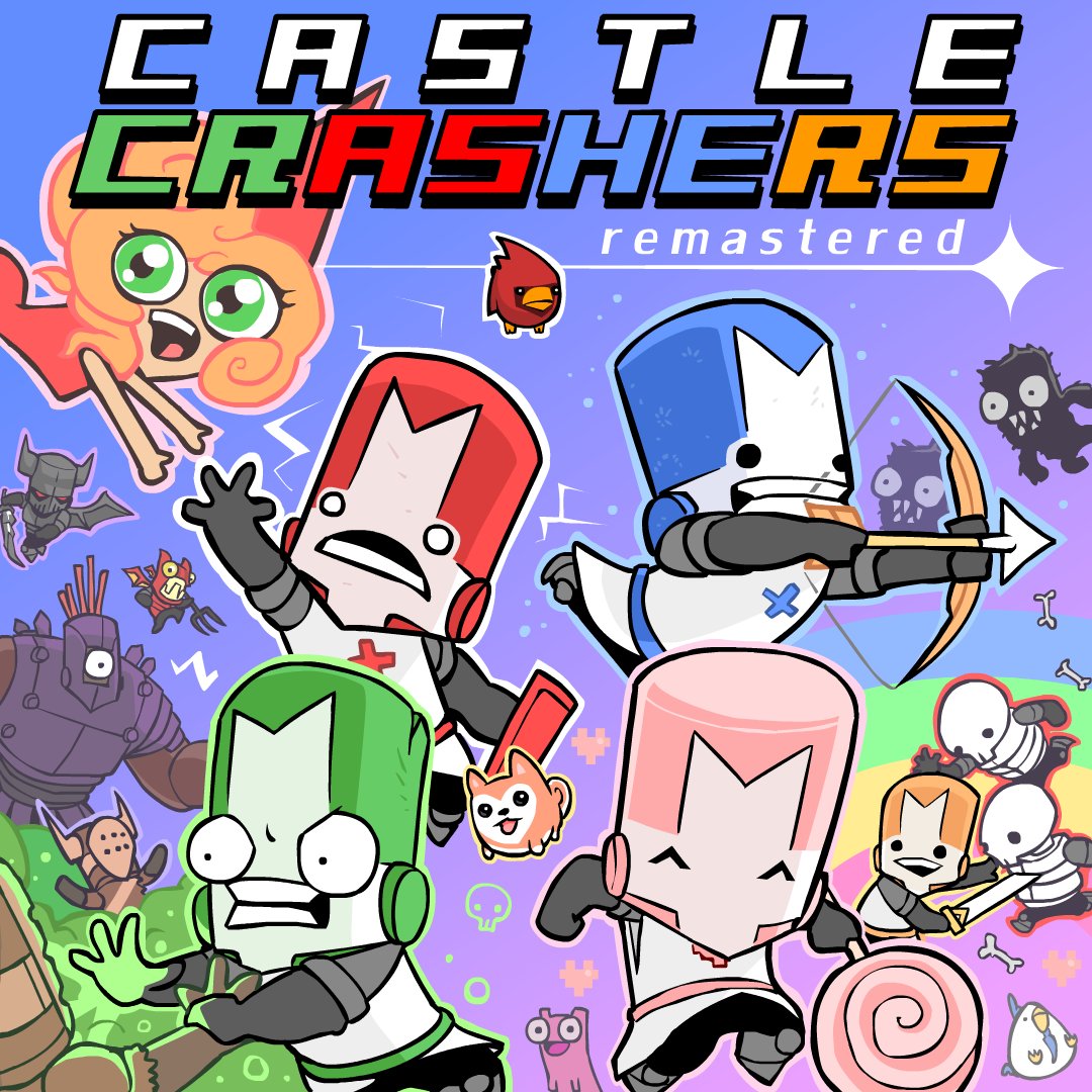 Castle Crashers Remastered Release Date MEGA POST