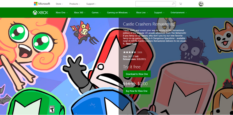 The Behemoth Blog How To Get Castle Crashers Remastered For Free