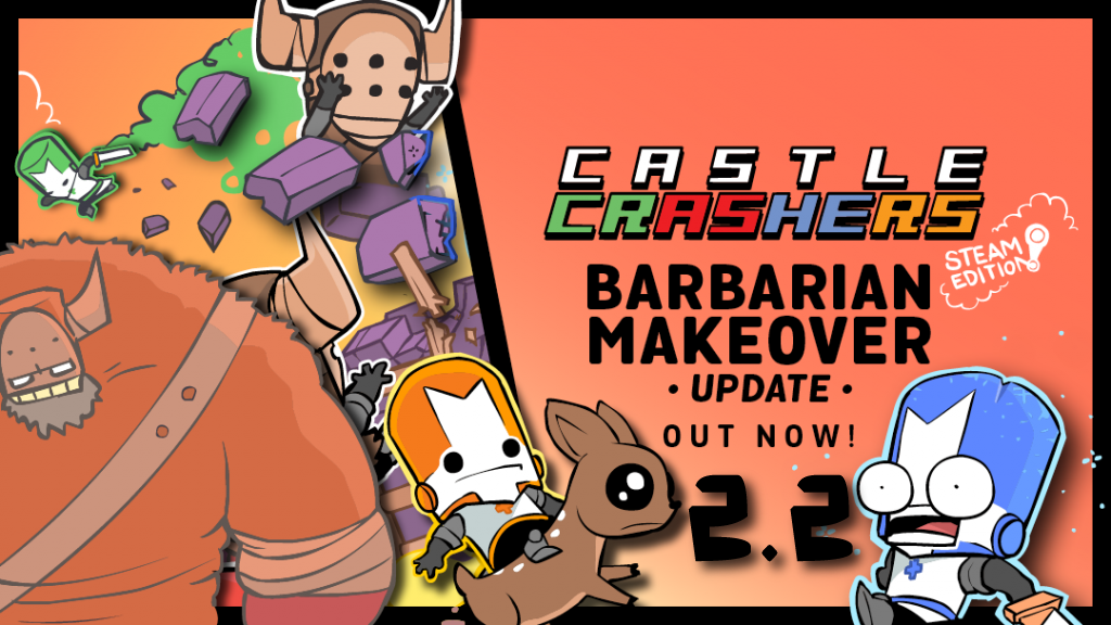 Castle Crashers Crashes Into Steam