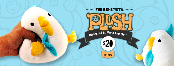 the behemoth chicken plush