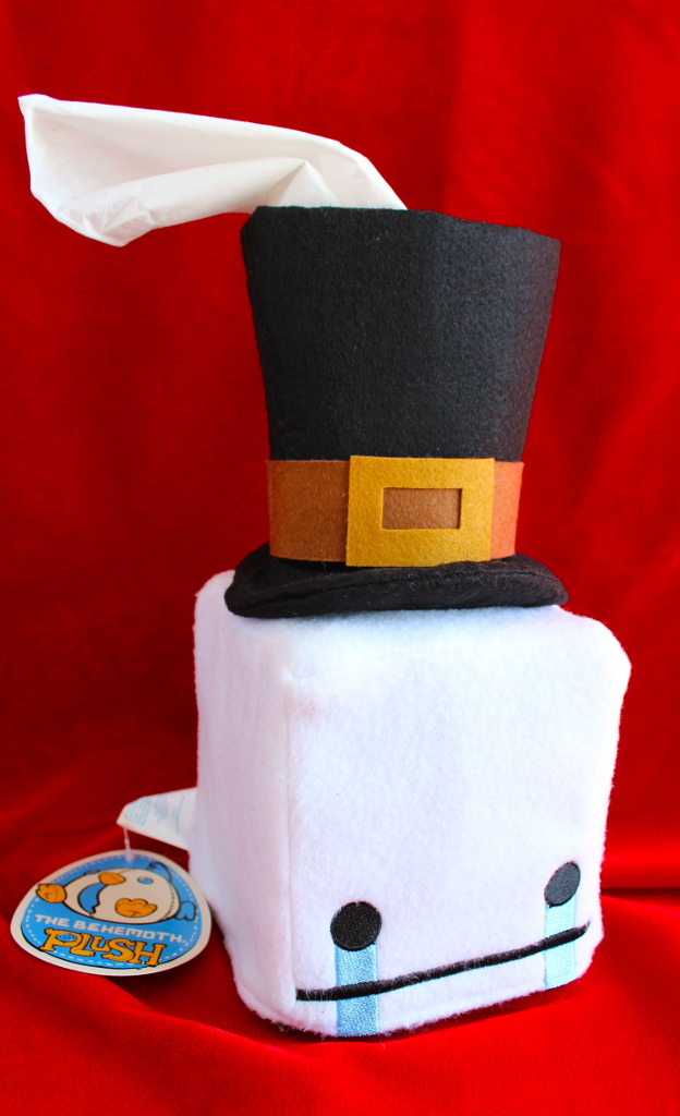 Hatty Hattington Plush Tissue Box Cover. $15 each.