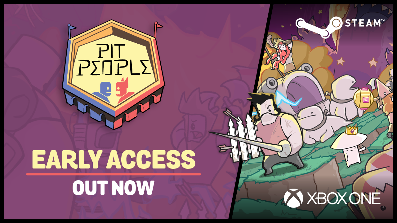 Out of access. Пит пипл игра. Behemoth игра. Pit people the Behemoth. Pit people системные требования.