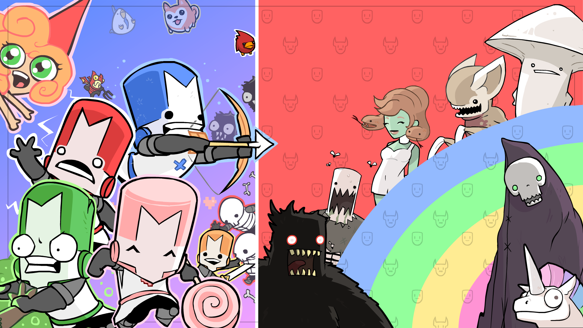 Dark Souls characters as Castle Crashers : r/thebehemoth