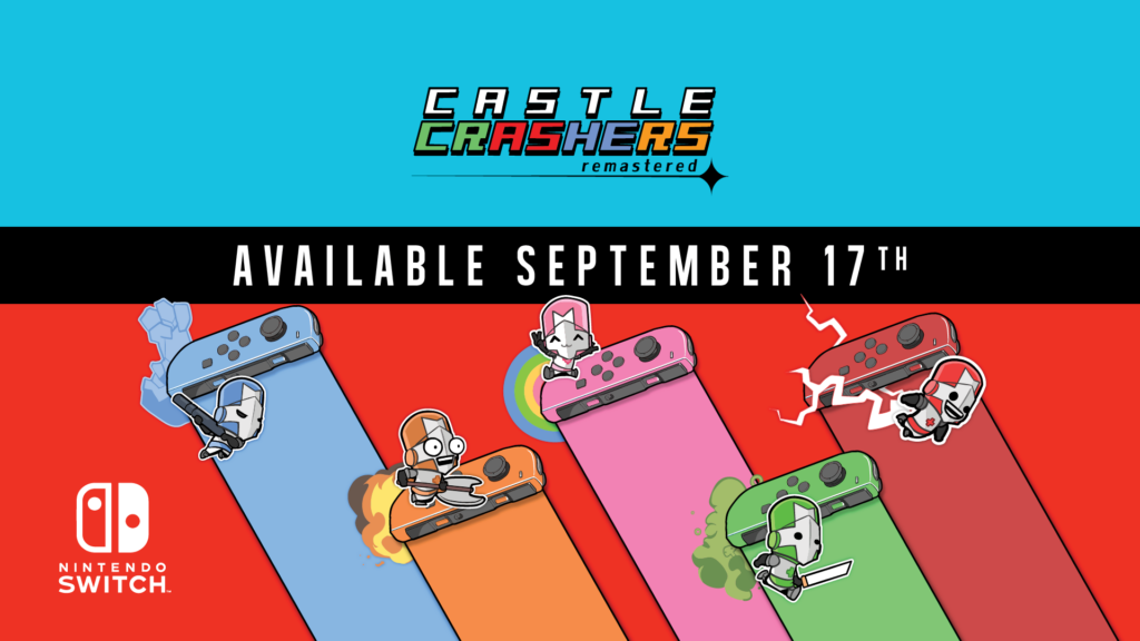 castle crashers switch release date