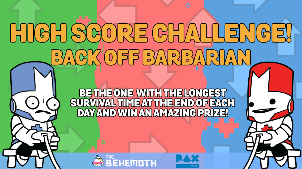 Back Off Barbarian High Score Challenge