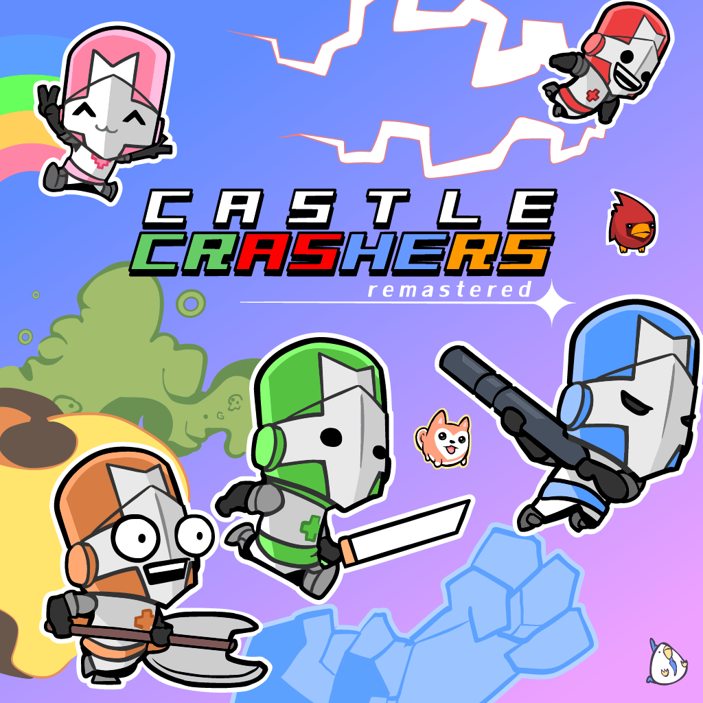 We went BACK to CASTLE CRASHERS 