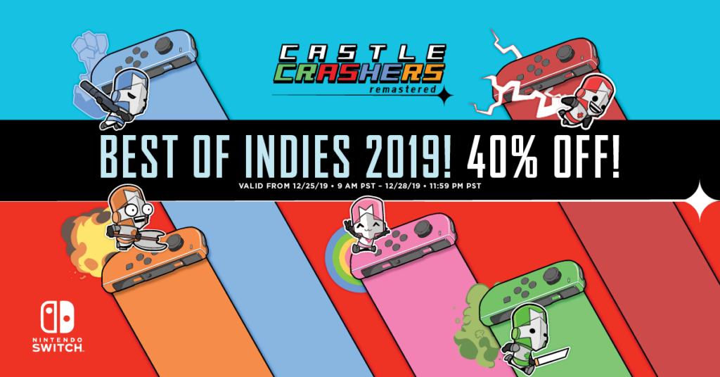 Castle Crashers Remastered (2019), Switch eShop Game