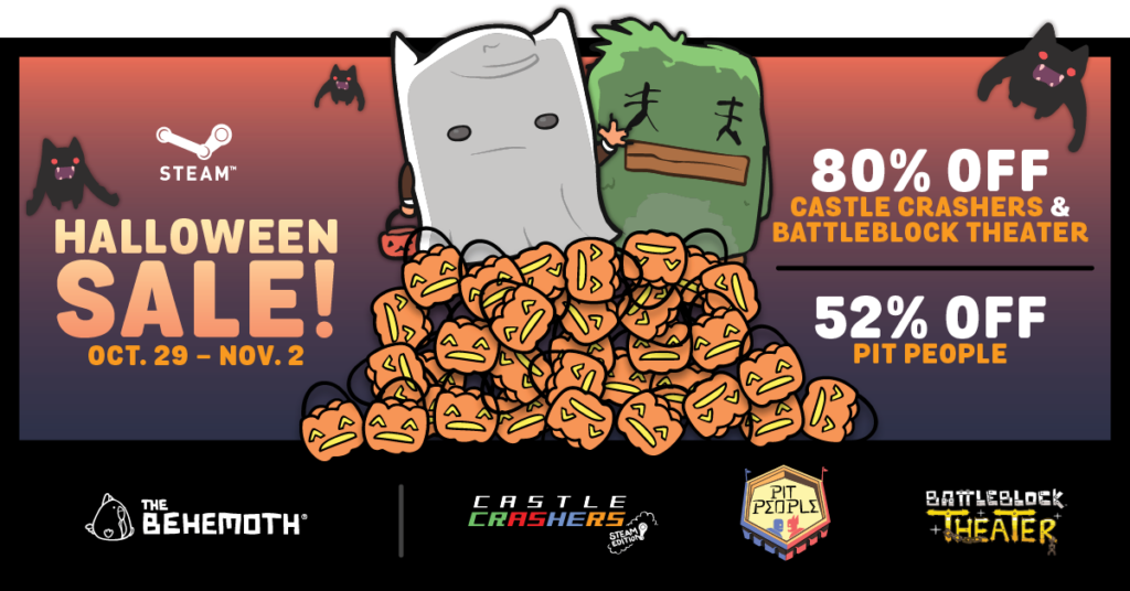 Steam 2022 Halloween sale is here! Halloween sale runs from