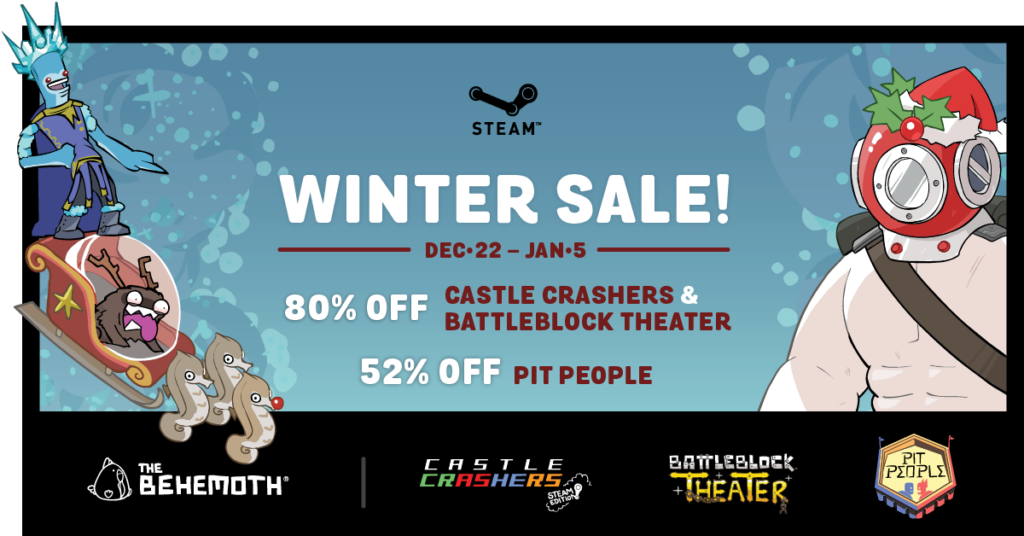 OS MELHORES JOGOS por MENOS de 5 REAIS AGORA no PC - STEAM WINTER SALE 2020  