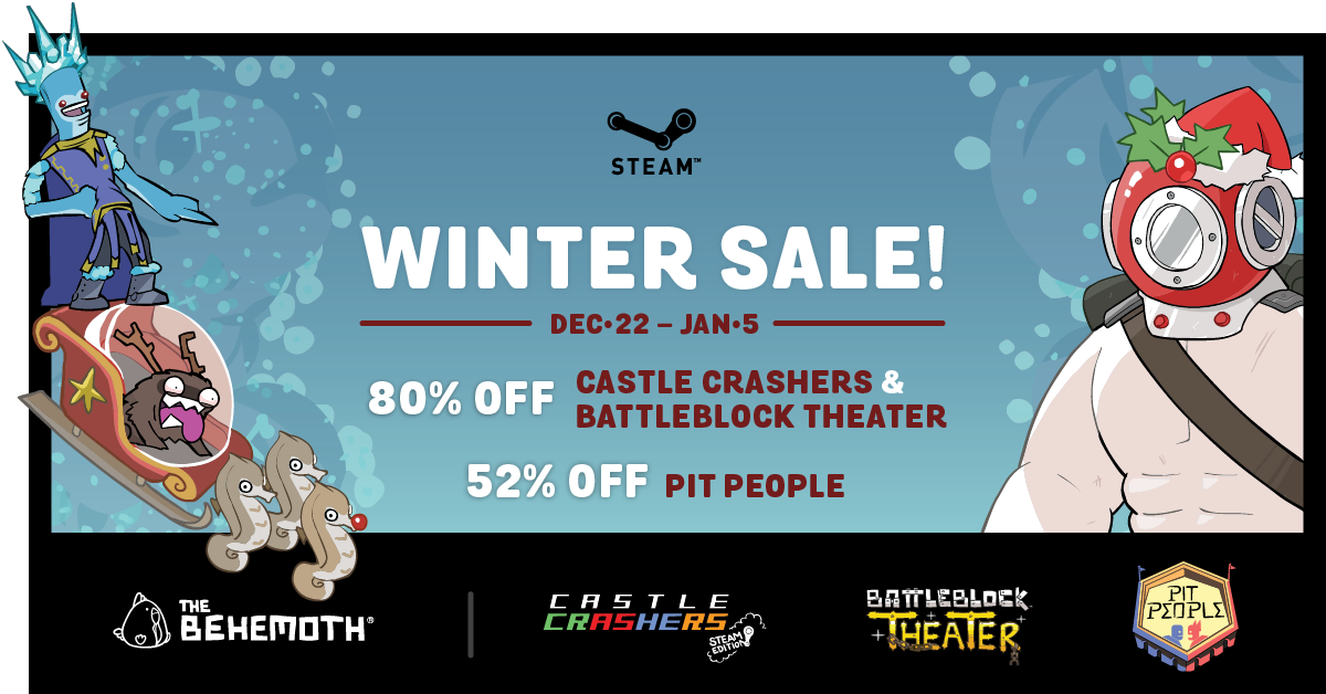Warm up with the Steam Winter Sale The Behemoth Blog