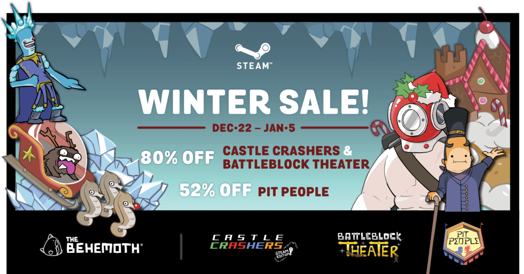 Switch it Up with a Sale on Castle Crashers Switch and Series 2 Figurines!  – The Behemoth Blog