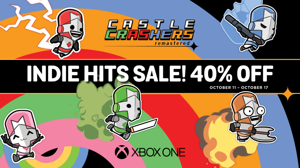 Castle Crashers Remastered will be released September 17 for Switch