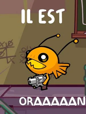 IL EST ORAAAAN GE 🗣️ #lepoissonsteve #alienhominid #indiegames 